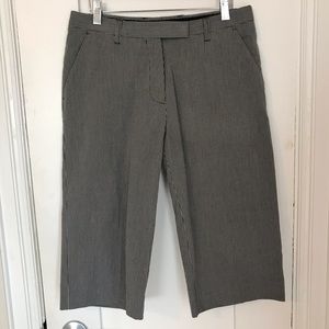 Veronique Branquinho Tailored Crop Striped Pant